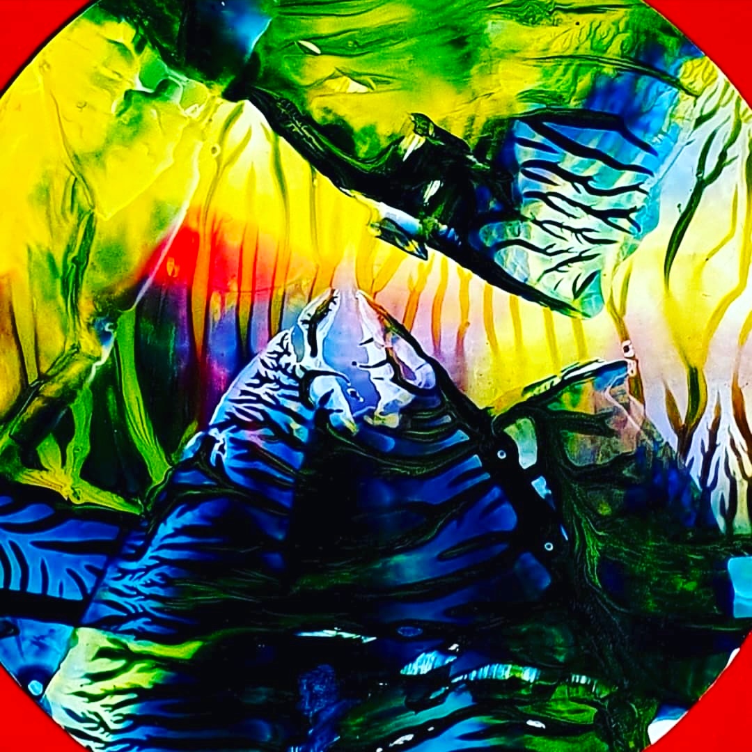 Kağıt Üzerine Akrilik Boya 15x15cm 2021